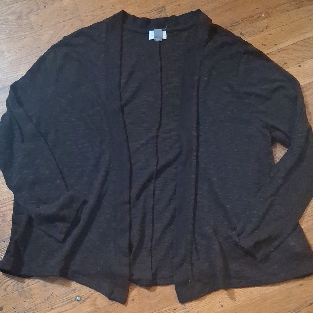 Women's Black Old Navy Open Front Cardigan Sweater   Size XXL